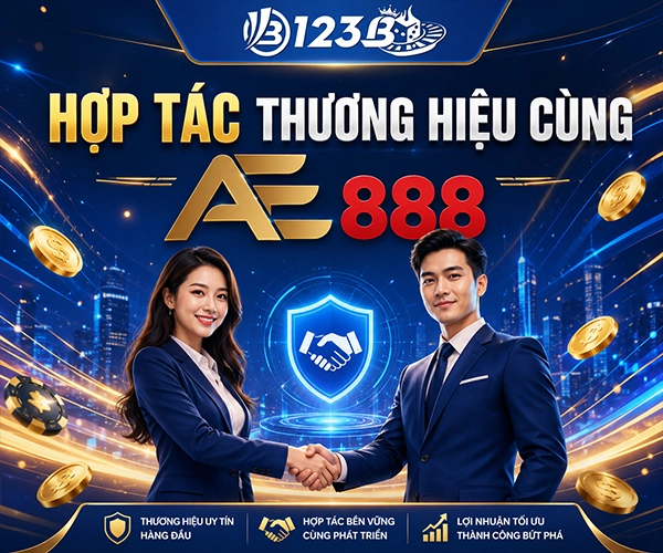123b hợp tác thương hiệu cùng ae888